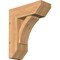 Ekena Millwork Thorton Slat Smooth Bracket w/ Offset Brace, Western Red Cedar, 7 1/2"W x 20"D x 24"H BKT0806X20X24THR06SWR - alternate 1